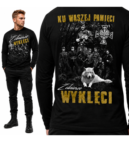 LONGSLEEVE PATRIOTYCZNY  ŻOŁNIERZE WYKLĘCI